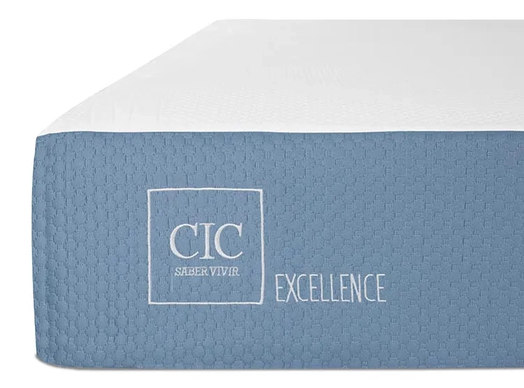 JUEGO DE DORMITORIO CIC CAMA BOX AMERICANO EXCELLENCE 2 PLAZAS + PLUMON - 4