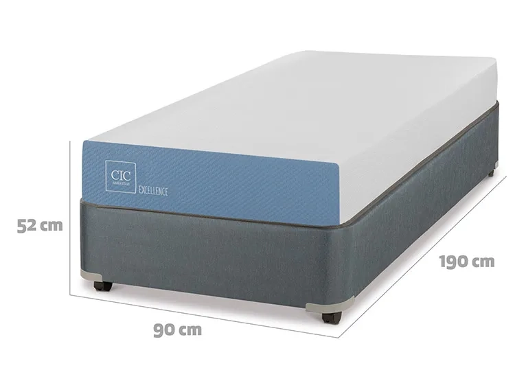 CAMA BOX AMERICANO CIC DUPLEX EXCELLENCE 1 PLAZA - 3