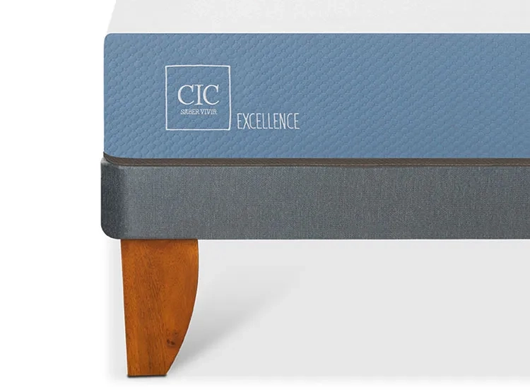 JUEGO DE DORMITORIO CIC CAMA EUROPEA EXCELLENCE 1 PLAZA + ALMOHADA - 4