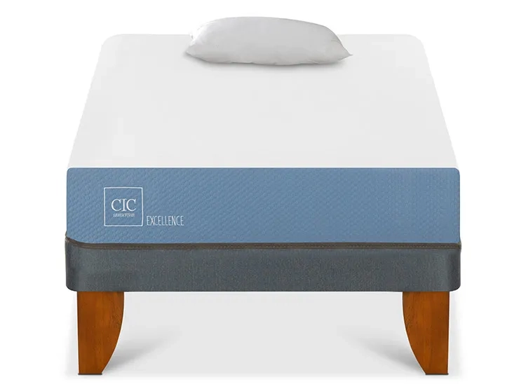 JUEGO DE DORMITORIO CIC CAMA EUROPEA EXCELLENCE 1.5 PLAZAS + ALMOHADA - 1