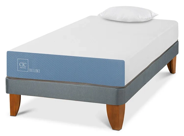 JUEGO DE DORMITORIO CIC CAMA EUROPEA EXCELLENCE 1.5 PLAZAS + ALMOHADA - 2