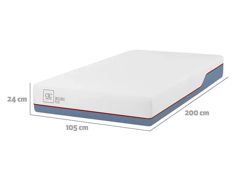 COLCHÓN CIC EXCELLENCE PLUS 1.5 PLAZAS 1.05 X 2 M - 3