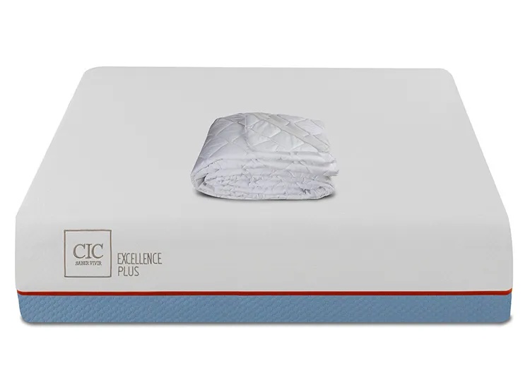 SET CIC COLCHÓN EXCELLENCE PLUS 1.5 PLAZAS + CUBRE - 1