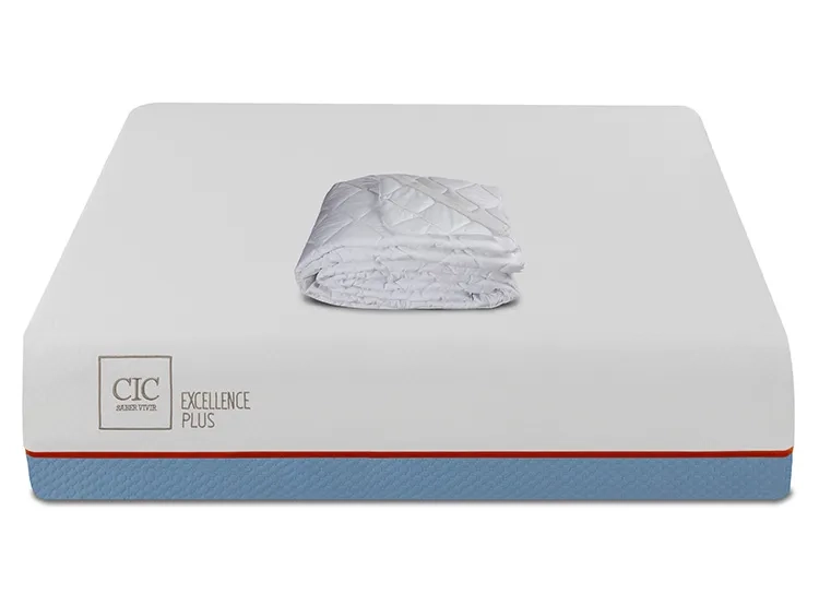 SET CIC COLCHÓN EXCELLENCE PLUS 1.5 PLAZAS 1.05 X 2 M + CUBRE - 1