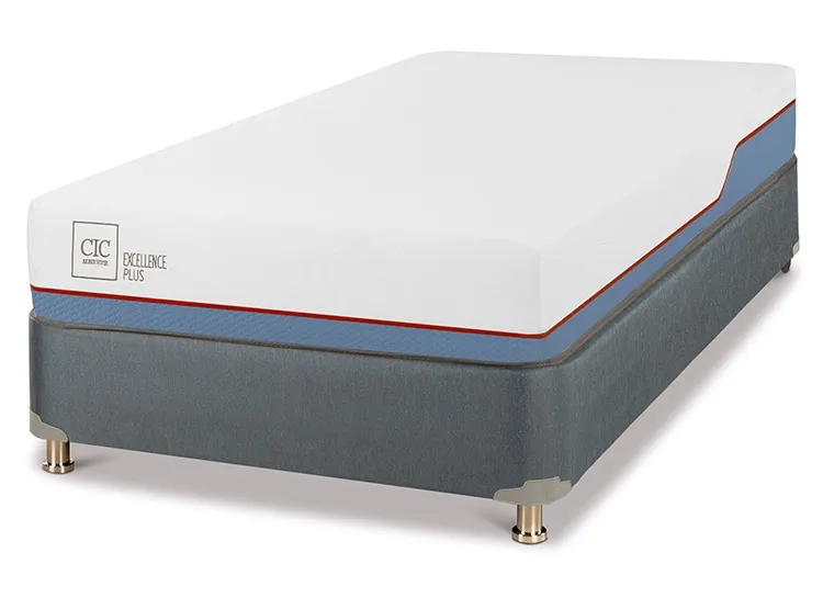 CAMA BOX AMERICANO CIC EXCELLENCE PLUS 1.5 PLAZAS - 2