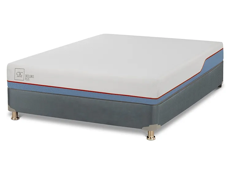 CAMA BOX AMERICANO CIC EXCELLENCE PLUS BN 2 PLAZAS - 2