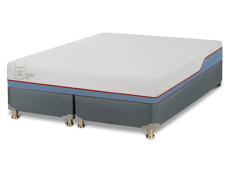 CAMA BOX AMERICANO CIC EXCELLENCE PLUS BD 2 PLAZAS - 2