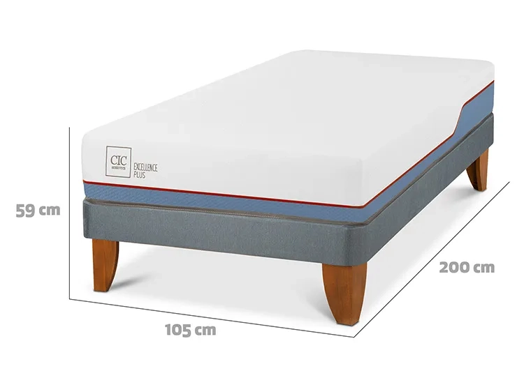 CAMA EUROPEA CIC EXCELLENCE PLUS 1.5 PLAZAS - 3