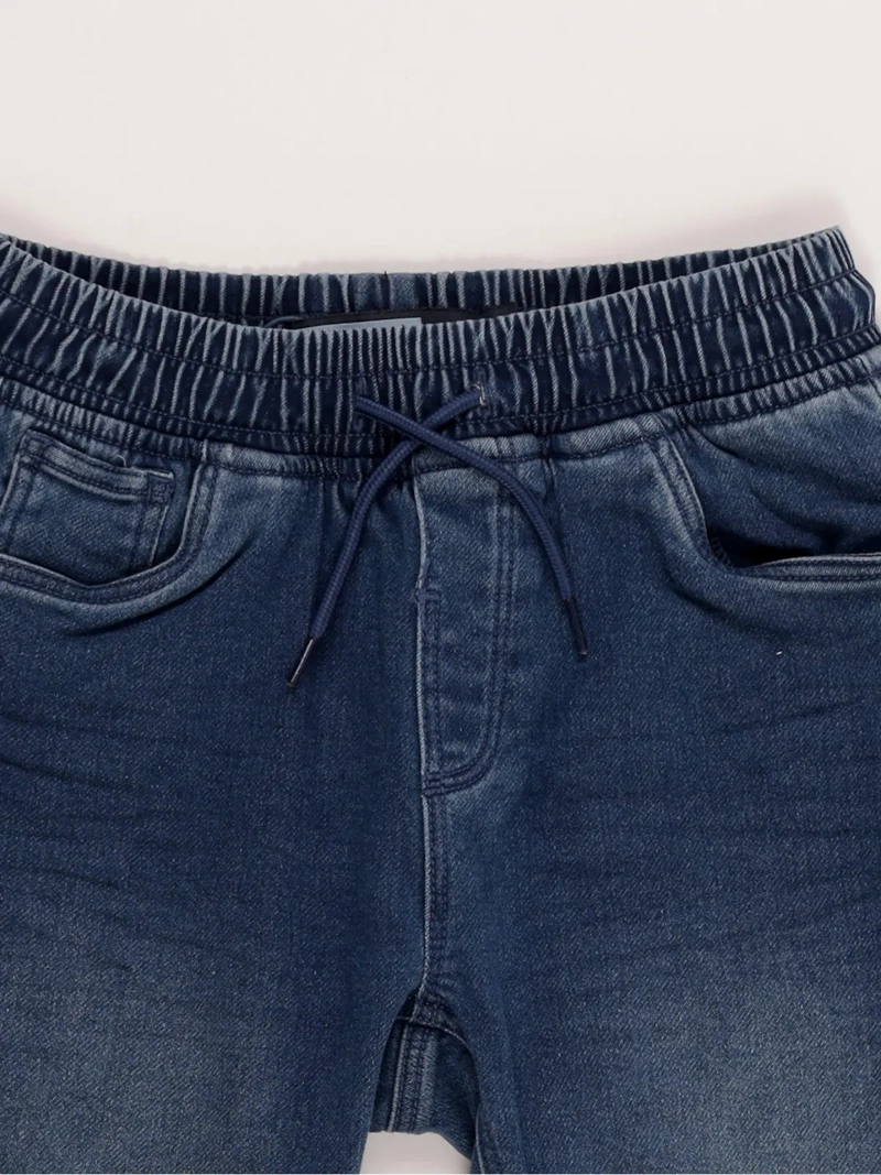 JEANS LARGO NIÑO HARVEST FRENCH TERRY CINTURA ELASTICADA - 3
