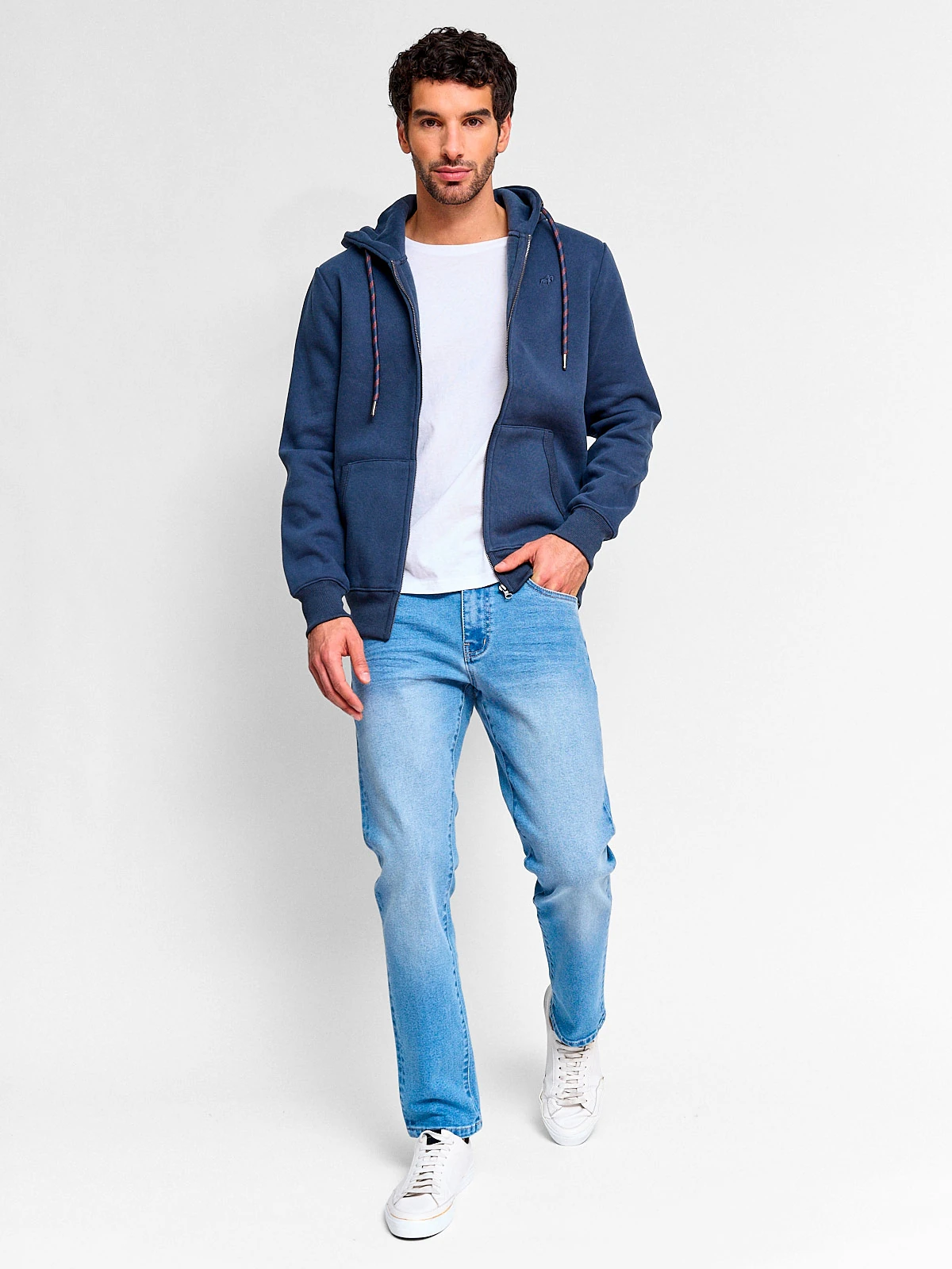 POLERÓN HOMBRE ROBERT LEWIS FULL ZIPPER - 4