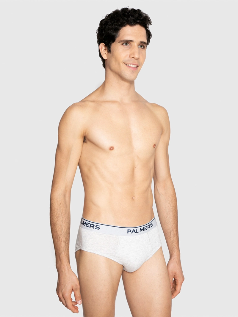PACK X3 SLIP HOMBRE PALMERS ALGODÓN  - 3