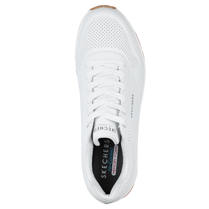 ZAPATILLAS HOMBRE SKECHERS TRAINING BLANCO UNO STAND ON AIR - 4