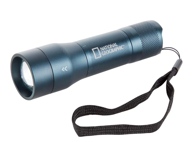 LINTERNA NATIONAL GEOGRAPHIC ALUMINIO 250 LM