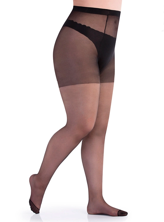 PANTY MUJER MONARCH SEMITRANSPARENTES - 1