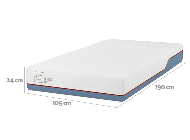 SET CIC COLCHÓN EXCELLENCE PLUS 1.5 PLAZAS + ALMOHADA - 3