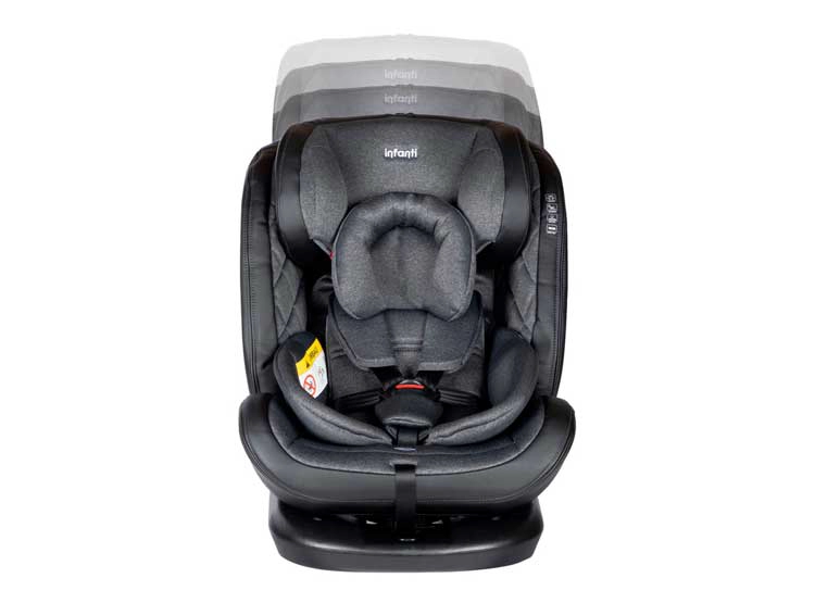 SILLA AUTO INFANTI CONVERT I-GIRO 360 NEGRO Negro, foto 4