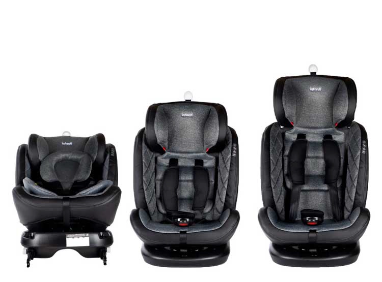 SILLA AUTO INFANTI CONVERT I-GIRO 360 NEGRO Negro, foto 7