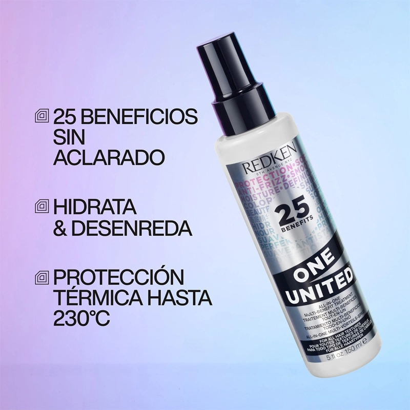 TRATAMIENTO CAPILAR REDKEN SPRAY MULTIBENEFICIOS ONE UNITED 150 ML - 2