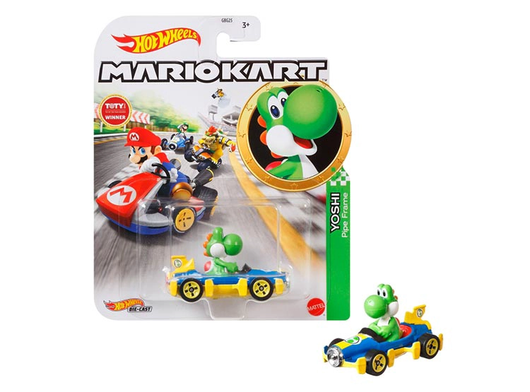 VEHICULO HOT WHEELS MARIO KART PERSONAJES / MODELO ALEATORIO - 6