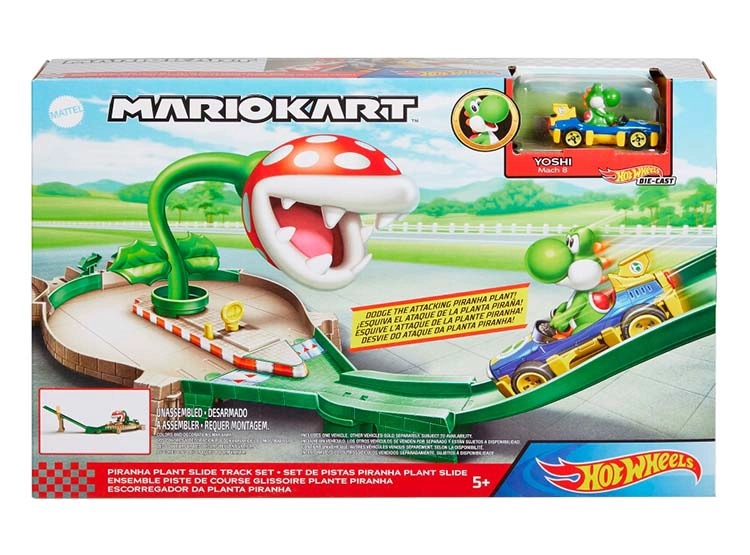 PISTA DE AUTOS HOT WHEELS MARIO KART - 7