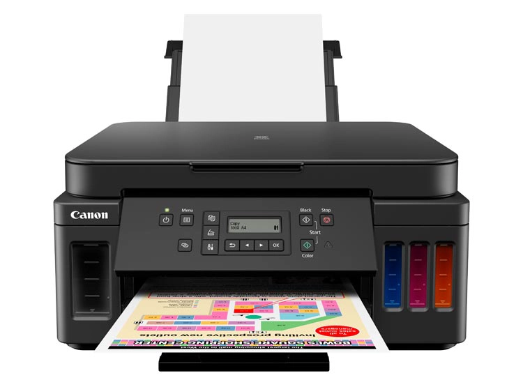 IMPRESORA MULTINFUNCIONAL CANON INYECCIÓN TINTA G-6010 WIFI DUPLEX - 2