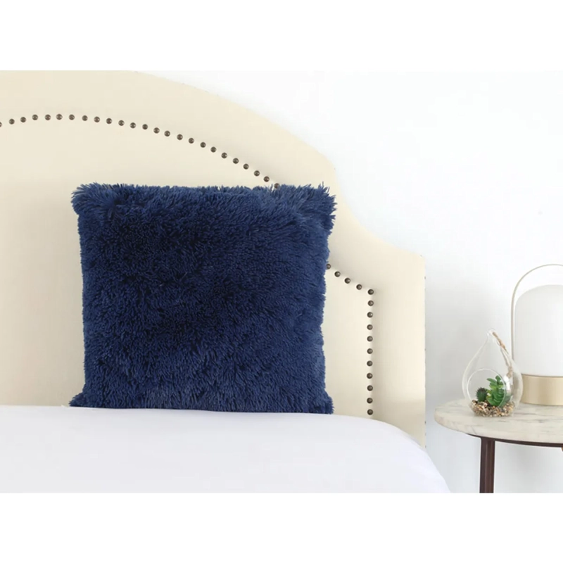COJIN RIPLEY HOME PELUDO CLASSIC 45 X 45 CM AZUL - 2