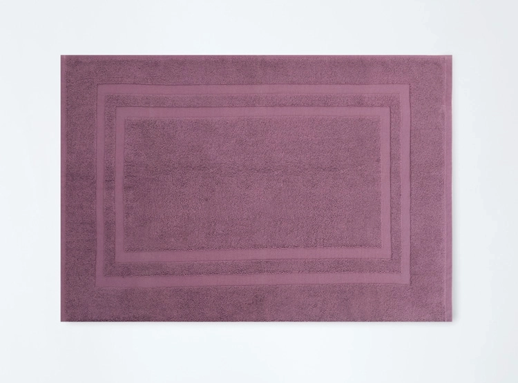 TOALLA DE PISO RIPLEY HOME ALGODÓN 800 GR MALVA - 1
