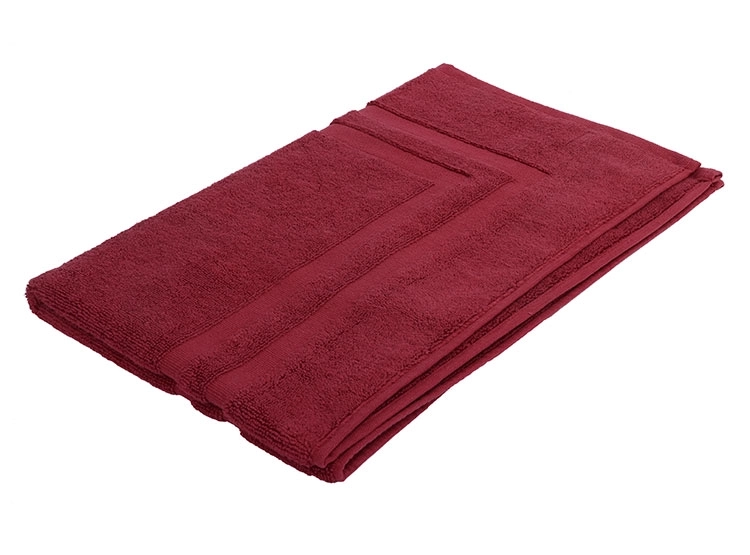 TOALLA DE PISO RIPLEY HOME ALGODÓN 800 GR BURDEO - 2