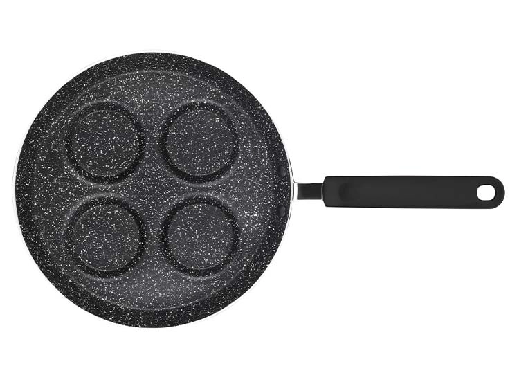 SARTEN MARMICOC SPRING HUEVERA 24 CM ALUMINIO NEGRO - 2