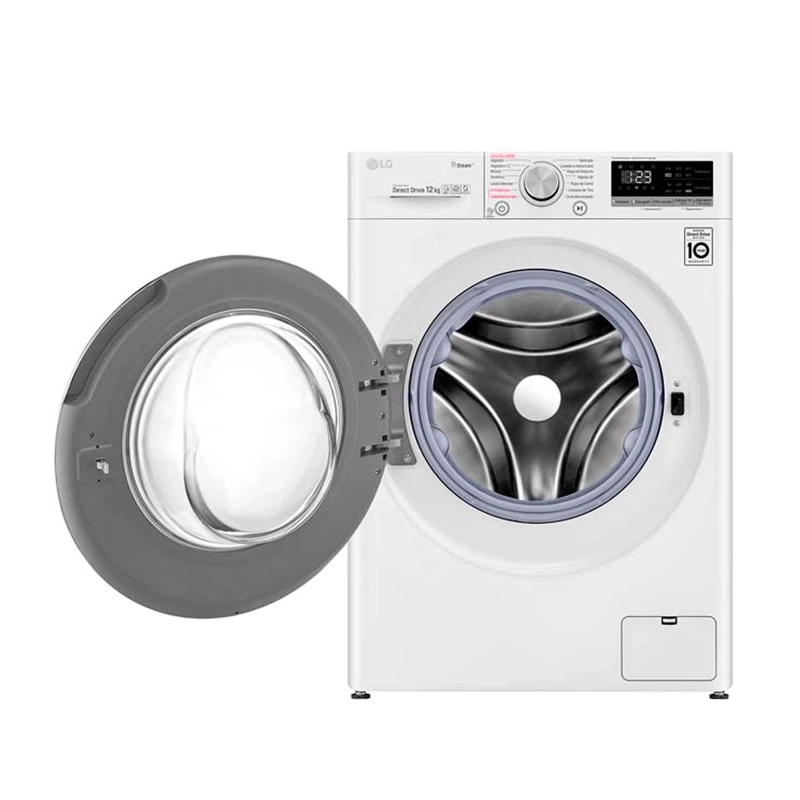 LAVADORA CARGA FRONTAL LG WM12WVC4S6 12KG BLANCO - 2