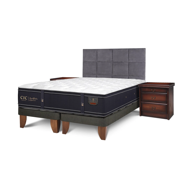 CAMA EUROPEA CIC GRAND PREMIUM BD 2 PLAZAS + SET TAMESIS - 2