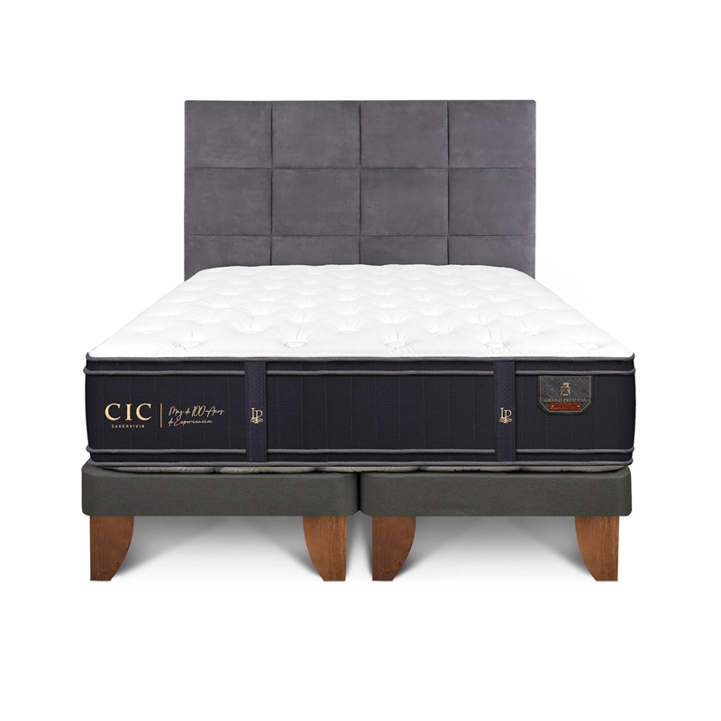 CAMA EUROPEA CIC GRAND PREMIUM SUPER KING + RESPALDO TAMESIS