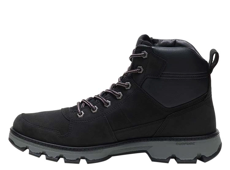 BOTINES CUERO HOMBRE CAT NEGRO MERIDIAN - 2