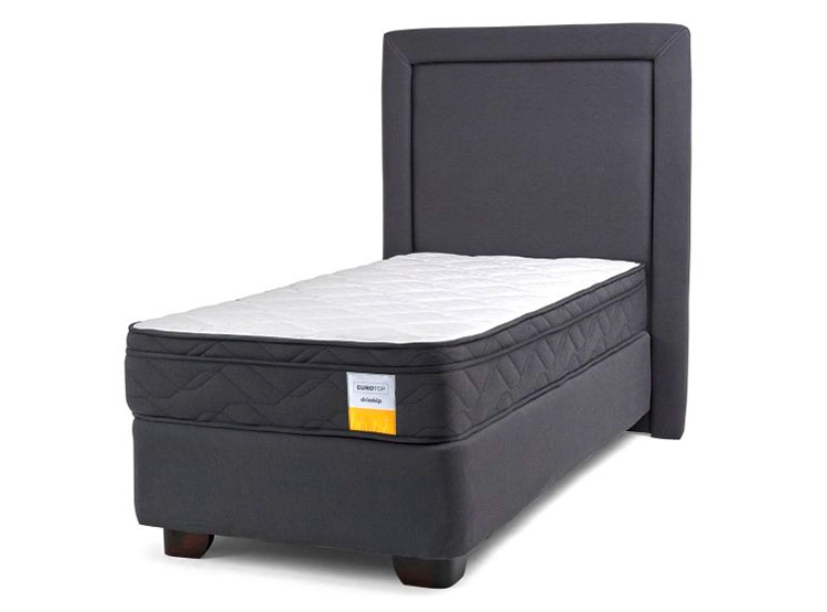 JUEGO DE DORMITORIO DRIMKIP CAMA AMERICANA 1.5 PLAZAS + RESPALDO - 1