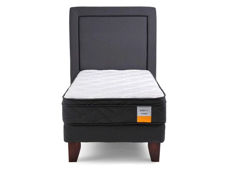 JUEGO DE DORMITORIO DRIMKIP CAMA EUROPEA PLUS 1.5 PLAZAS + RESPALDO - 2