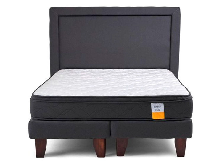 JUEGO DE DORMITORIO DRIMKIP CAMA EUROPEA PLUS 2 PLAZAS + RESPALDO - 2