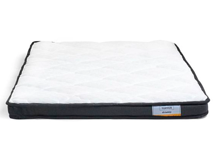 JUEGO DE DORMITORIO DRIMKIP CAMA AMERICANA 1 PLAZA + RESPALDO + TOPPER - 4