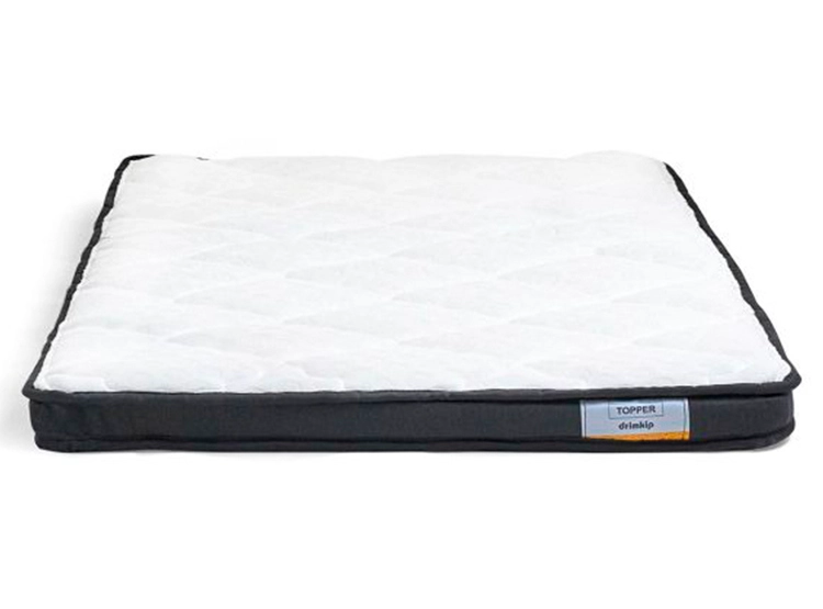 JUEGO DE DORMITORIO DRIMKIP CAMA AMERICANA 1.5 PLAZAS + RESPALDO + TOPPER - 4