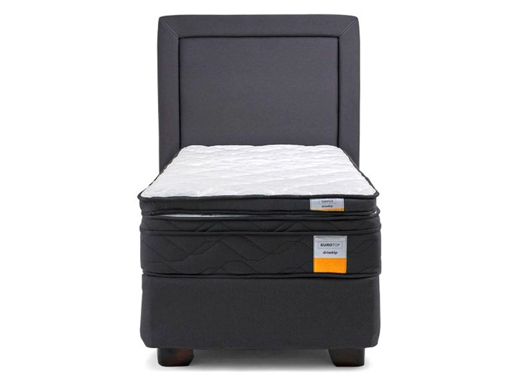 JUEGO DE DORMITORIO DRIMKIP CAMA AMERICANA PLUS 1.5 PLAZAS + RESPALDO + TOPPER - 2