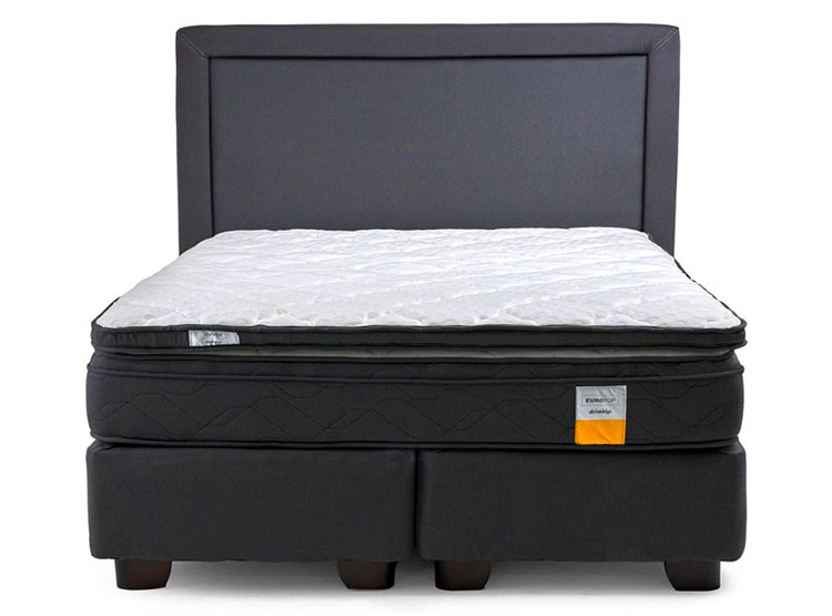 JUEGO DE DORMITORIO DRIMKIP CAMA AMERICANA 2 PLAZAS + RESPALDO + TOPPER - 2