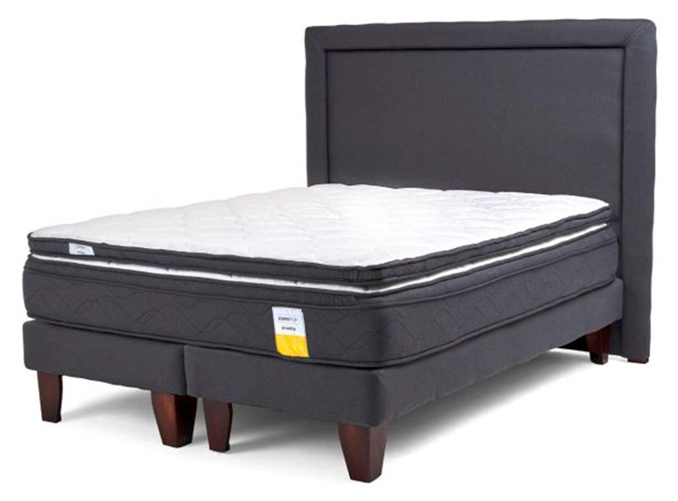 JUEGO DE DORMITORIO DRIMKIP CAMA EUROPEA SÚPER KING + RESPALDO + TOPPER - 1