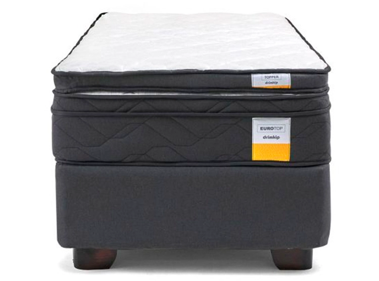 JUEGO DE DORMITORIO DRIMKIP CAMA AMERICANA 1.5 PLAZAS + TOPPER - 2