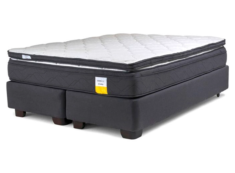 JUEGO DE DORMITORIO DRIMKIP CAMA AMERICANA 2 PLAZAS + TOPPER - 1