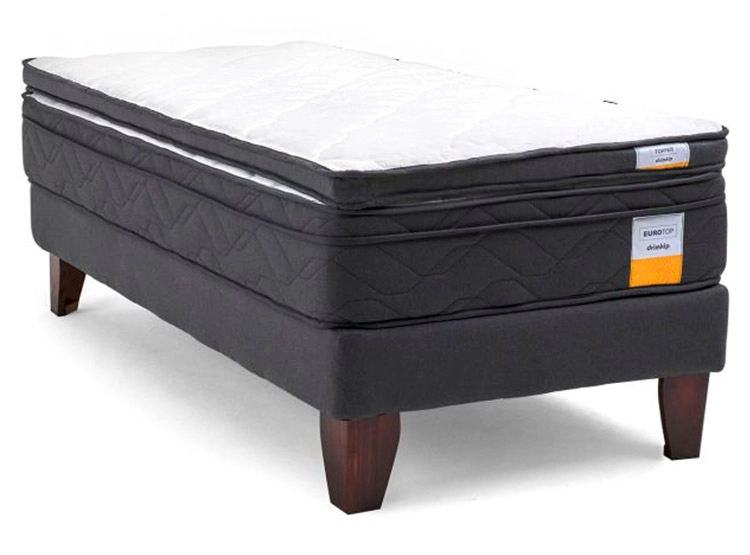 JUEGO DE DORMITORIO DRIMKIP CAMA EUROPEA PLUS 1 PLAZA + TOPPER - 2