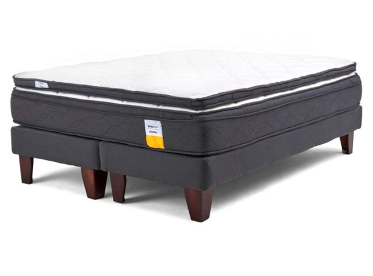 JUEGO DE DORMITORIO DRIMKIP CAMA EUROPEA 2 PLAZAS + TOPPER - 1