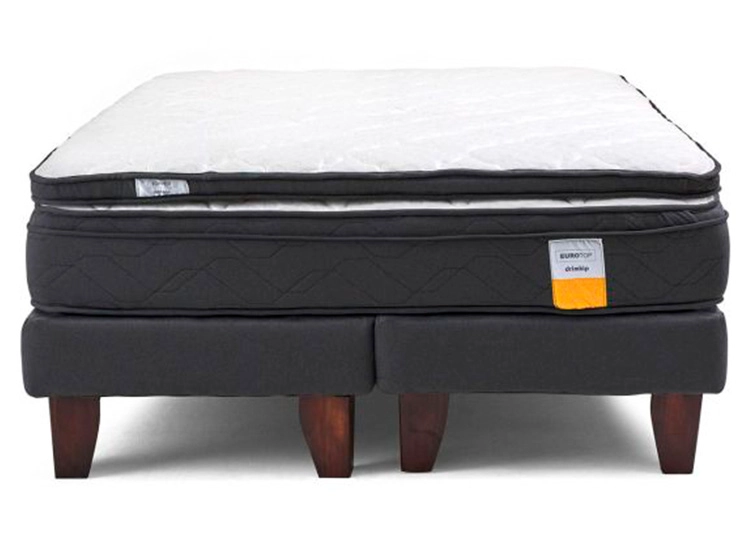 JUEGO DE DORMITORIO DRIMKIP CAMA EUROPEA 2 PLAZAS + TOPPER - 2