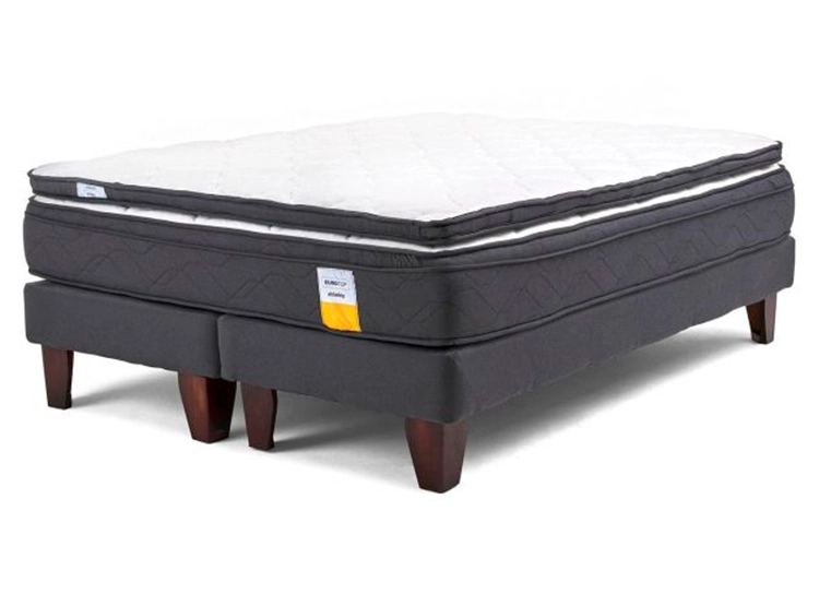 JUEGO DE DORMITORIO DRIMKIP CAMA EUROPEA PLUS 2 PLAZAS + TOPPER - 1