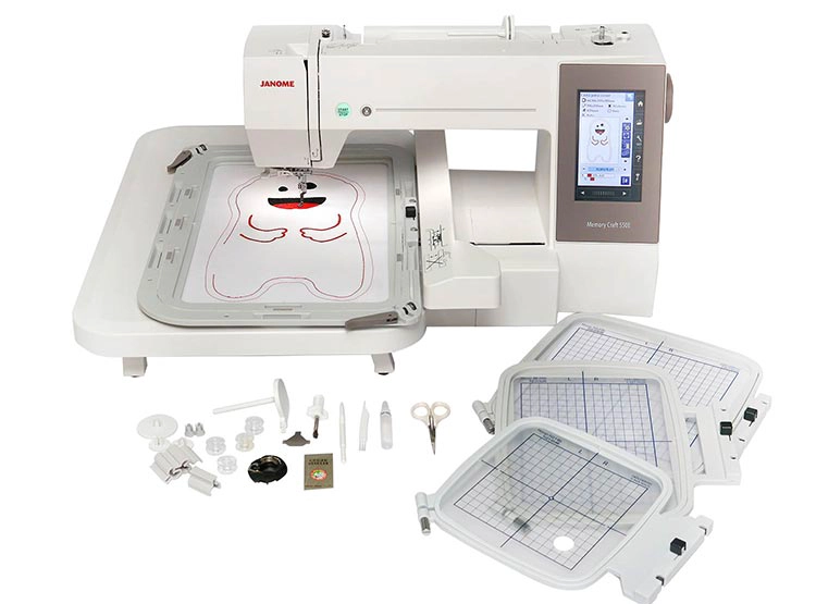 MAQUINA BORDADORA JANOME MC550E - 6