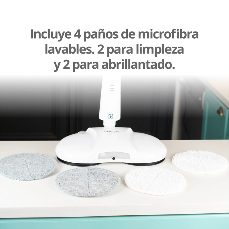 ENCERADORA PULIDORA Y MOPA THORBEN SPIN BOT 4X - 5