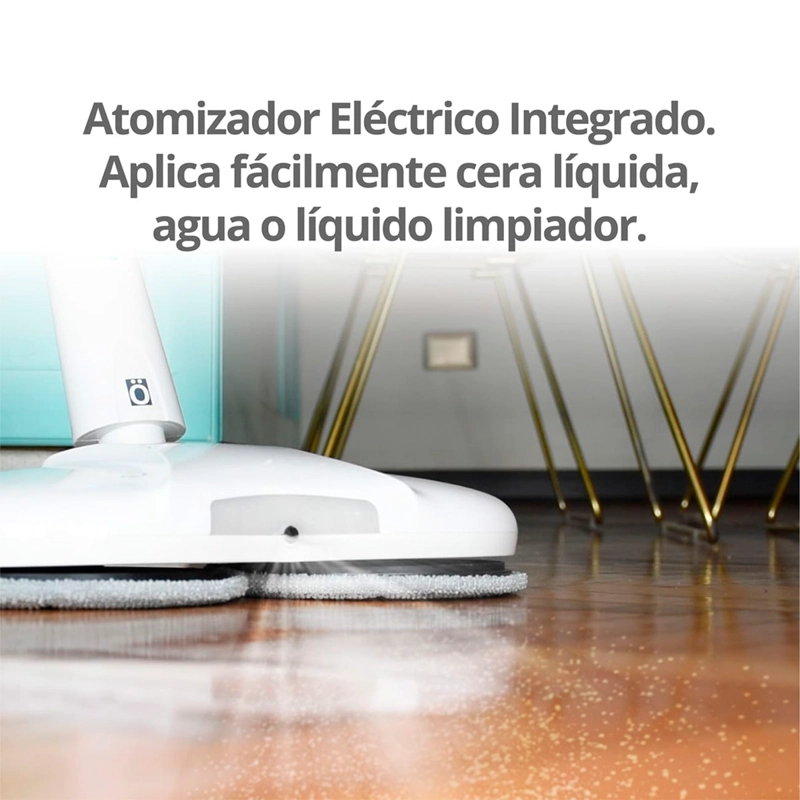 ENCERADORA PULIDORA Y MOPA THORBEN SPIN BOT 4X - 8
